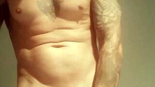 i can't stop stroking my huge tattooed cock solo after lockdown