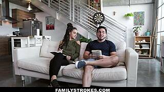 Sloan Harper gagging on Peter Greens monster cock shoved deep down her throat?
