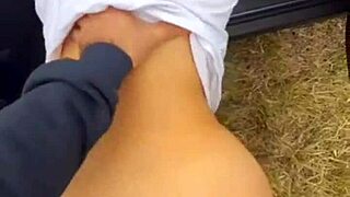 she delivers the year's sloppiest blowjob with huge cumshot on ass