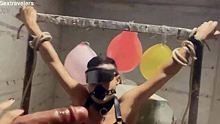 i tied him up in the car park and fucked his mouth with my dildo as dominant mistress