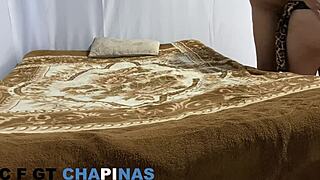 damn my chapina secretary shows up blazing hot from office craving rough sex!