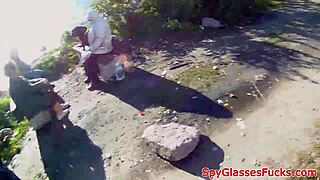 Amateur teen feels ecstasy doggystyled to cum on ass