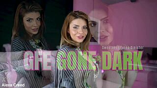 Sweet GFE Turns to Sinister Femdom Humiliation Jerk Off!