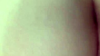 chubby slut rides huge dildo deep in asshole solo orgasm