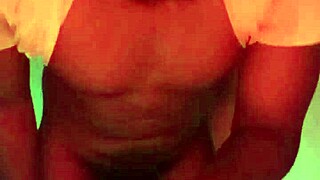 Watch labeto stroke his huge cock dancing to massive cumshot explosion!