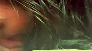 Wifey deepthroats cock in public sex shop outdoors