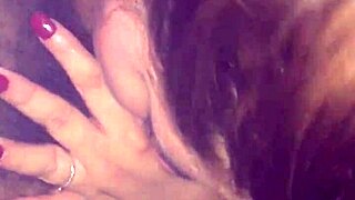 sloppy fat latina bbw gags on monster bbc deepthroat in car