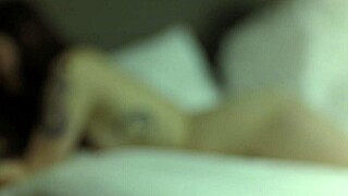 blair's skinny tattooed body craves hardcore anal pounding in pov casting interview