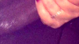 sloppy fat latina bbw gags on monster bbc deepthroat in car