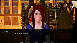 what if my new family milf redhead with big tits plays erotic games at home?