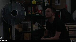 Octokuro swallows cum as sexy hitgirl gets facefucked frozen