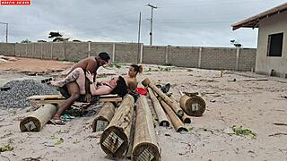carpenter shocked by fat wives' anal payment surprise orgy
