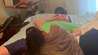 Homemade Ebony Neighbor Bedroom Missionary Position Fuck