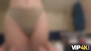 Vip4k. Young redhead trades anal ride for stranger's train attention