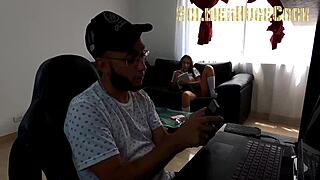 Stepdaughter slut begs for my huge cock in her tight pussy melany lopez