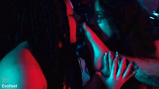 bbw lesbians worship big asses and tits in wet scissoring orgy by the pool