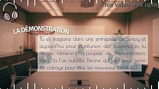 French femdom audio demonstration