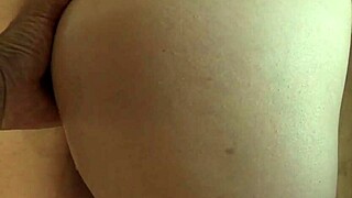 slutty european babe's huge tits bounce wildly on massive throbbing dick