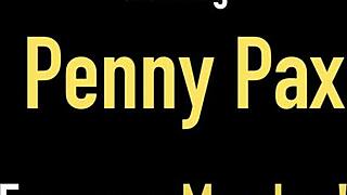 Penny Pax drops to all fours and spreads wide open