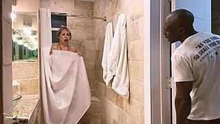Monique Fuentes Craves Roommate's Massive BBC Slam!