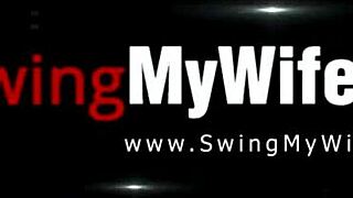 wifey swinging with stranger sparks total hardcore fun