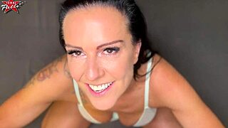 Horny Cougar Texas Patti Gulps Johannes' Massive Cum Load After Wild Fuck