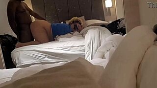damn my thick girlfriend looks hot getting fucked in hotel mirror