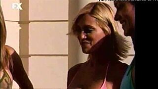 mud wrestling latinas, whose tits win the slippery catfight?