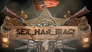 arab muslim hijab slut shoves monster cock deep in her ass