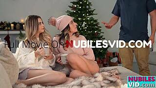 CUM SWAPPING STEPSISTERS CHANEL CAMRYN LITTLE 18+ BLOWJOB DEEPTHROAT DOGGY RIDE!