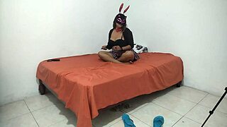 18 year old indian student bends over for old man's doggystyle pounding