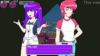 Redhead stepsis towel drop reveals small perky tits