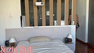 brazilian milf slut calls plumber for exotic anal sex in lingerie