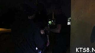 Ladyboy Licks Ass Fucks Huge Cock in Ribald Anal Contest