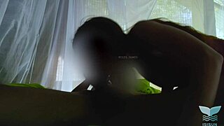 early morning forest creampie fuck with cute small tits babe