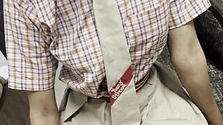 Indian college girlfriend fucked rough by hot boyfriend in residence