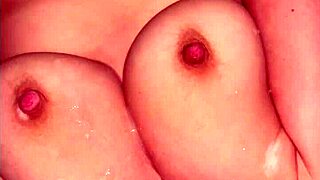 Watch Her Squirt Tits Out While Orgasming on Dildo Outdoors Naked!
