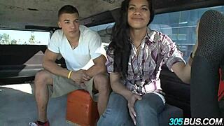 ever wonder how a long-haired dominican slut gets publicly fucked for cash on the bus?