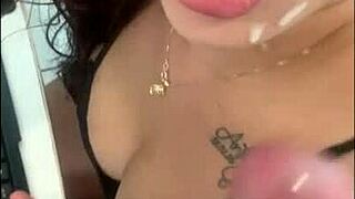 Neighbors Punish Submissive Girl Next Door with Monster Cock Facial and Cum Swallow