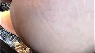 i spot this bbw milf getting pounded outdoors hard