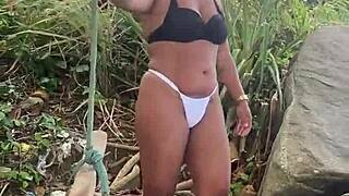HEY, WATCH THESE HAIRY SLUTS FUCK ON BEACH!