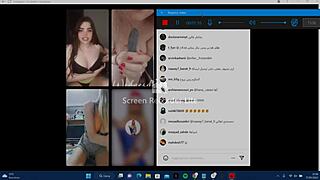Horny big-ass blonde whore moans naked masturbating her huge tits
