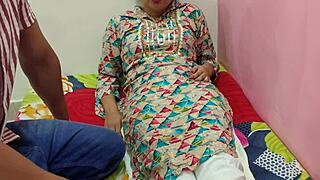 desi stepbro and stepsis first time after marriage with hindi audio