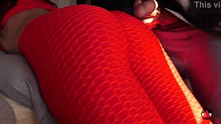 i couldn't believe her yoga leggings hid that creampied filipina pussy