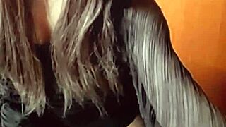 watch this cute japanese ladyboy crossdresser masturbate silently anal fucking herself hard!