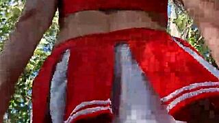 barefoot asmr seashore forest walk captures waves sounds and upskirt glimpses