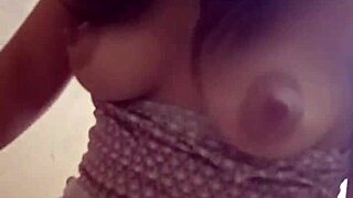 whoa check hermanastra's juicy big natural tits bouncing in tight dress while riding cock hard