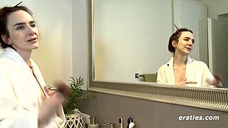 Claudia Invites You Into Her Steamy Shower Session