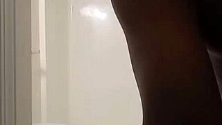 solo slut masturbates ass and pussy in mirror selfie