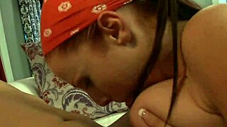 stepdad bends emma over for intense doggystyle ass pounding with strapon